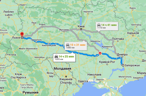 поїзд львів - запоріжжя маршрут 086