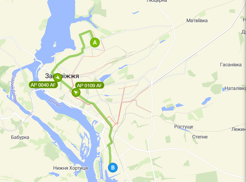 Маршрут 29 автобуса Запоріжжя